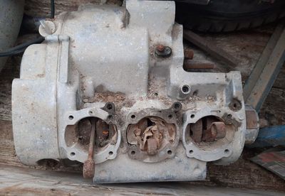 250 Kawasaki S1 avant restauration